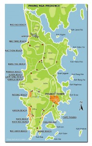 Phuket Map